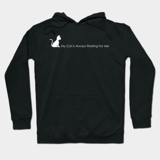 03 - My Cat Is Always Waiting For Me Hoodie